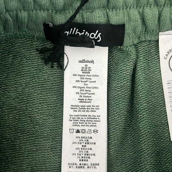 New Allbirds Men’s R&R Sweatpants Hazy Cargo Size XS - Picture 8 of 14